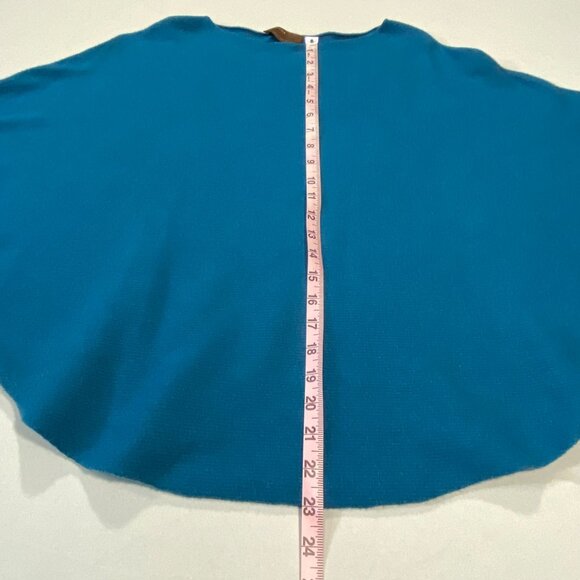 Kerisma Teal Blue Batwing Lightweight Sweater Womens - Picture 5 of 6